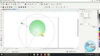 how to use fountain fill and edit in coreldraw x8