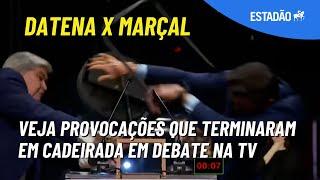 DATENA X MARÇAL: Provocação, cadeirada e expulsão no DEBATE da Cultura; veja sequência