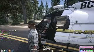 Dundee Teleports Into Police Chopper While Having Outstanding Warrants  | GTA Nopixel 3.0