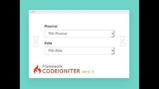 DEMO Tutorial Membuat Chained Dropdown dengan Codeigniter dan MySQL