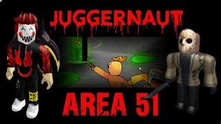 Джаггернаут  ЗОНА 51 roblox - Juggernaut mode Area 51