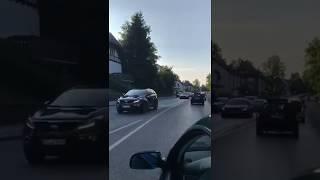 ''Shit Happens'' - Auffahrunfall nach Autokorso in Kaufbeuren-Neugablonz am 14.06.2018