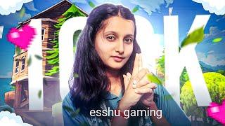 Free Fire live with Esshu Noobdi Queen is HERE! FF LIVE 