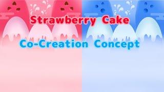 『Rolling Sky』 - Co-Creation Submission - Strawberry Cake & Whipped Cream