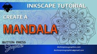 How To Create A MANDALA In INKSCAPE 1.3.2