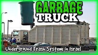 GARBAGE TRUCK FOR KIDS! Underground Garbage and Recycling Trucks!