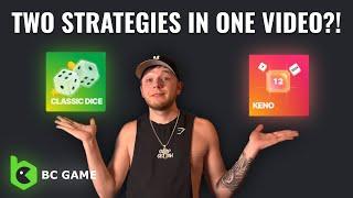 THE NEW BEST DICE & KENO STRATEGY FOR BC GAME!!