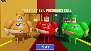 COLA VS PEPSI VS FANTA BARRY'S PRISON RUN! (OBBY)