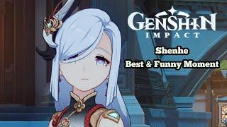 Genshin Impact - Shenhe (Best and Funny Moment) compilation