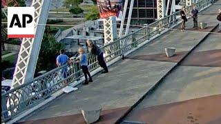 Jon Bon Jovi helps talk a woman down from the ledge on Nashville bridge