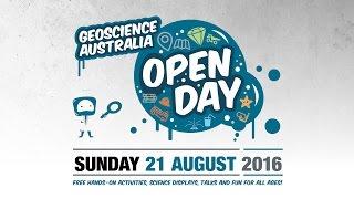 Geoscience Australia’s 2016 Open Day trailer