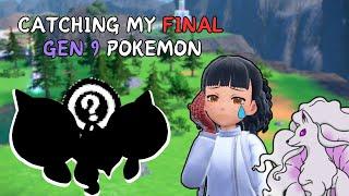 Catching my FINAL pokedex entry in Pokemon Scarlet and Violet with only shinies (MOCHI MAYHEM)