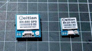 Beitian BN-880 vs BN-220 GPS Modules and GY-273 compass