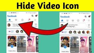 how to hide facebook video icon from app