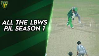 All the LBWs from Pakistan Junior League 2022 | PJL | Season 1#PJL #Next11