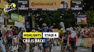 Highlights - Stage 4 - #TDF2021