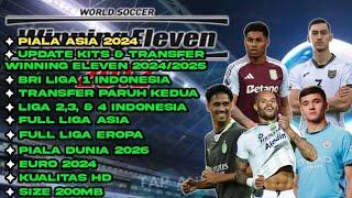 SECOND HALF TRANSFER UPDATE!!WINNING ELEVEN 25 ASIAN LEAGUE,INDONESIAN LEAGUE & EUROPEANLEAGUE