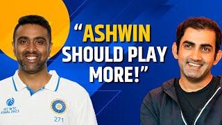 Gautam Gambhir on ASHWIN RETIRED FROM CRICKET | IND VS AUS 3rd Test