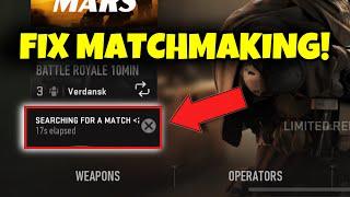 How to FIX Matchmaking Problem in Warzone Mobile! (Easy)