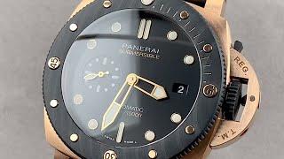 Panerai Luminor Submersible Goldtech PAM 1070 Panerai Watch Review