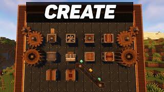 Гайд по Create 1.18.2 - 1.20.1 #1 Основы (minecraft java edition)