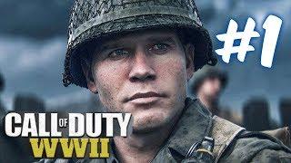 Прохождение Call of Duty: WW2 — Часть 1: День Высадки[Начало].