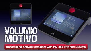 Volumio Motivo touch screen streamer