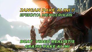 GRATIS ! Buat Video Realistis Cuma Pake AI Hasilnya Keren Parah ! Haiper AI Sora AI Tutorial