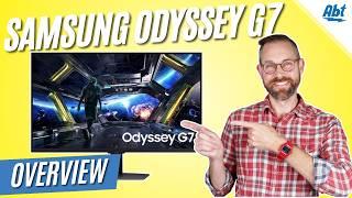 Samsung Odyssey G7 Gaming-Monitor-Übersicht (2025)