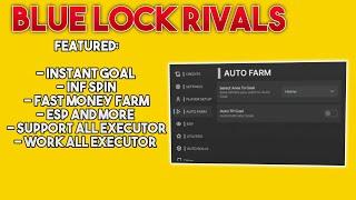 Blue Lock Rivals Script: Instant Goals, Infinite Spins, Money Farm • 2024