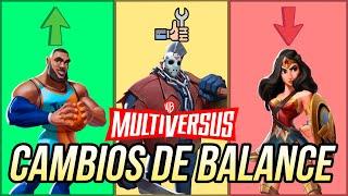 CAMBIOS de BALANCE MASIVO en MULTIVERSUS 02/07/2024 1.05