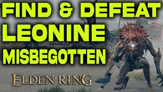 Leonine Misbegotten Secret Boss Location & How To Defeat | Elden Ring | Boss Fight