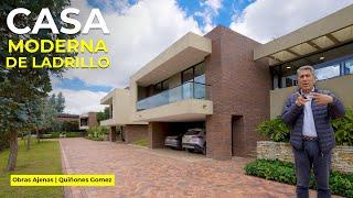 MODERN BRICK HOUSE WITH LAKE VIEW | Other Works | Quinones Gomez