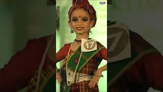 Beautiful Little girl ramp walk with Rabha traditional dress #introduction #grand_bongaigaon