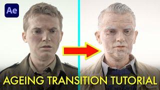 Young to old AGEING TRANSITION effect tutorial | After Effects