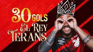 DAVID TERANS: 30 gols pelo Athletico Paranaense