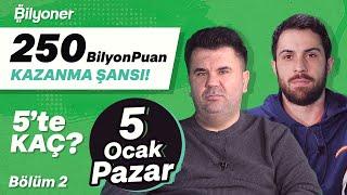 5 Ocak Pazar Süper Lig ve Avrupa Ligleri tahminleri | Orhan Uluca & Doruk Keskin | 5'te KAÇ? #2