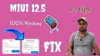 Fix-Miui12.5 Battery Drain & Hanging Problem | Redmi Battery issue | heating problem| by desi itech