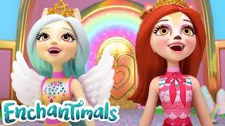 Enchantimals Royal Isle Ball |  A Very Royal Trick! Felicity and Fabrina Switch Places! Eps 21 & 22