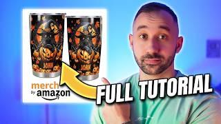 Amazon Merch Tumbler Research, Ads & Automation