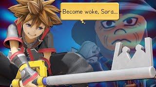 Sora in Smash bros. takes the Mark of Mastery exam…