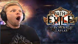 Path of Exile: Echoes of the Atlas - THE BIG Reveal! LIVE reaction!