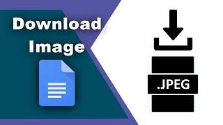 How to download an image from google docs document