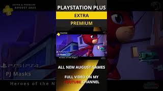 PlayStation Plus August - EXTRA & PREMIUM games 2023