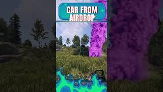 RUST HOW TO GET A CAR FROM AIRDROP?THIS IS A SHOCK!!! #rust #rustgame #funny #survival #airdrop #pvp