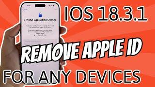 ( iOS 18.3.1 - Fix Activation Lock on iPhone Pro Max ) Remove Apple Account on iPhone in 8 minutes