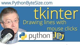 Drawing lines on a tkinter Canvas with mouse clicks