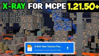 X-RAY PACK FOR MINECRAFT PE 1.21.50 | New Xray Mod For MCPE 1.21.50