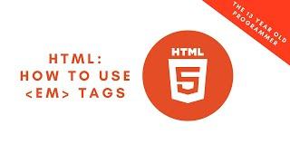 What is the em element in HTML5? | Computer programming tutorial