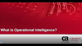 DX Operational Intelligence: What is Operational Intelligence
